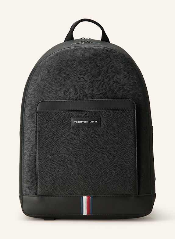 TOMMY HILFIGER Rucksack SCHWARZ