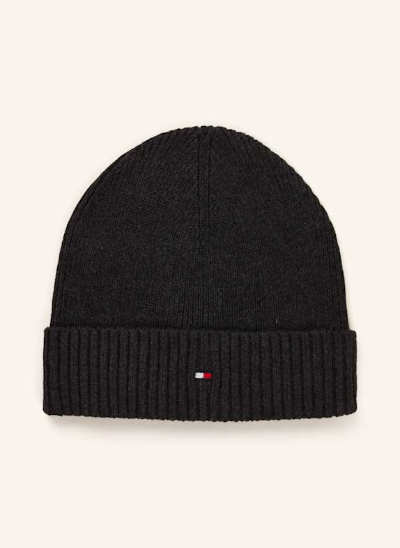TOMMY HILFIGER Mütze DUNKELGRAU
