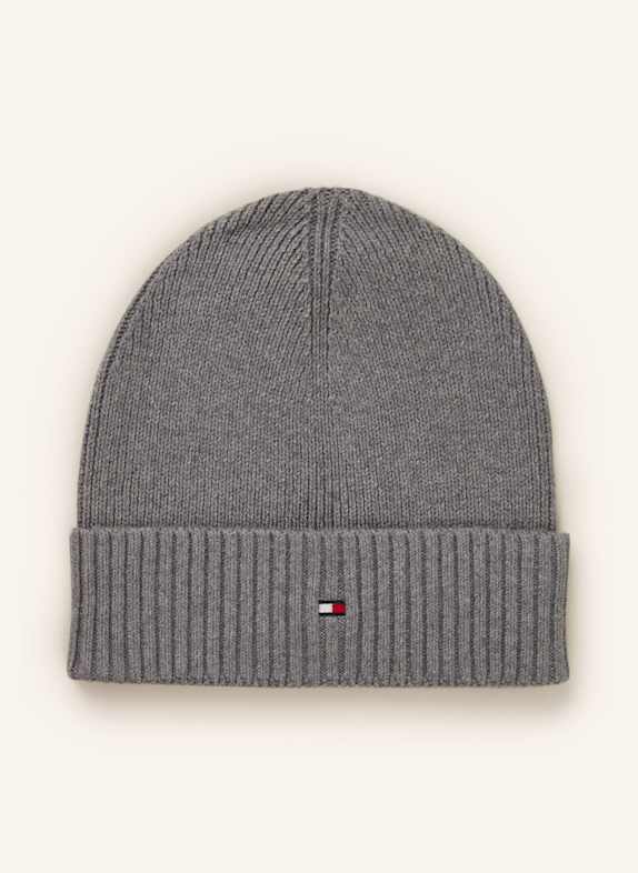 TOMMY HILFIGER Mütze GRAU