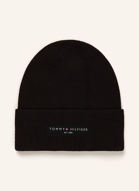 TOMMY HILFIGER Czapka CZARNY