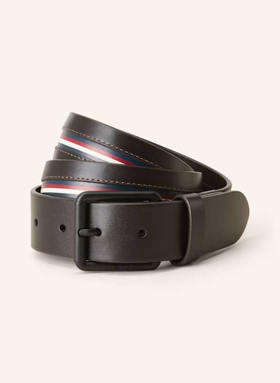 TOMMY HILFIGER Gürtel DUNKELBRAUN