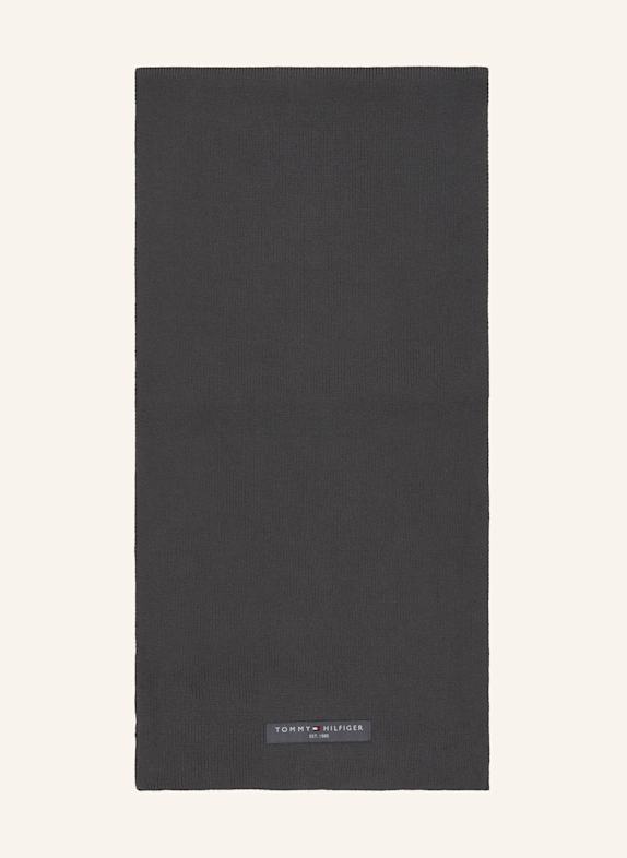 TOMMY HILFIGER Schal DUNKELGRAU