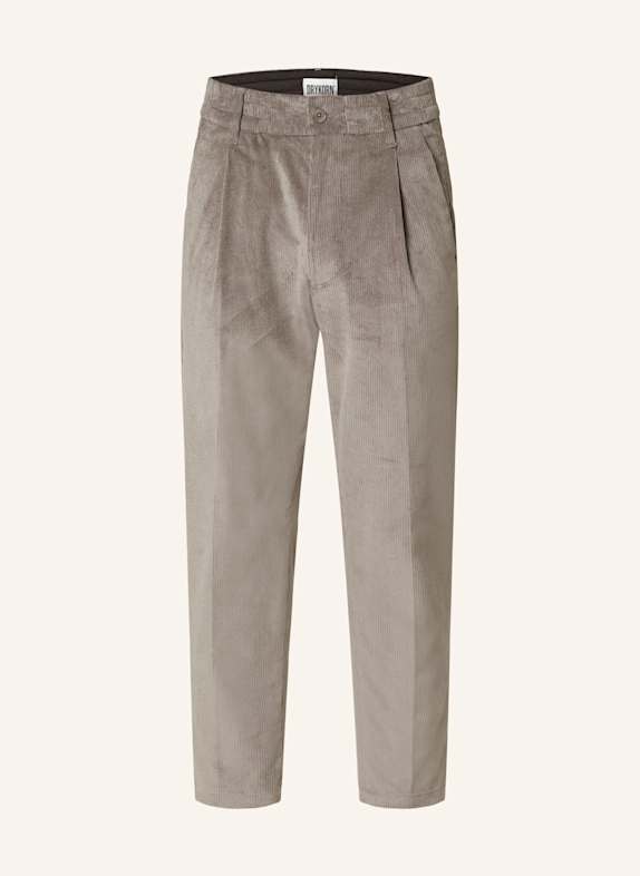 DRYKORN Corduroy trousers CHASY extra slim fit GRAY