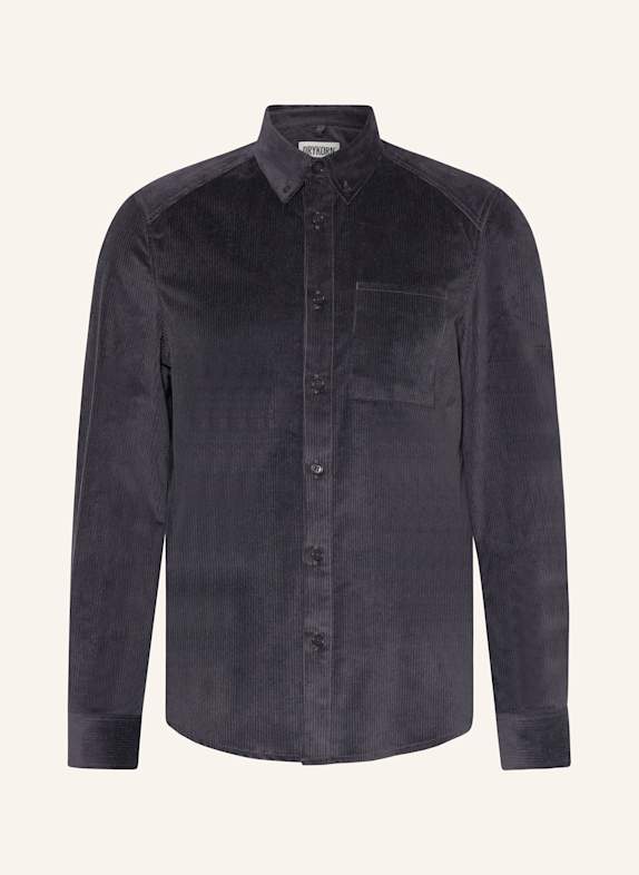DRYKORN Cord-Overshirt LIET_2 DUNKELBLAU