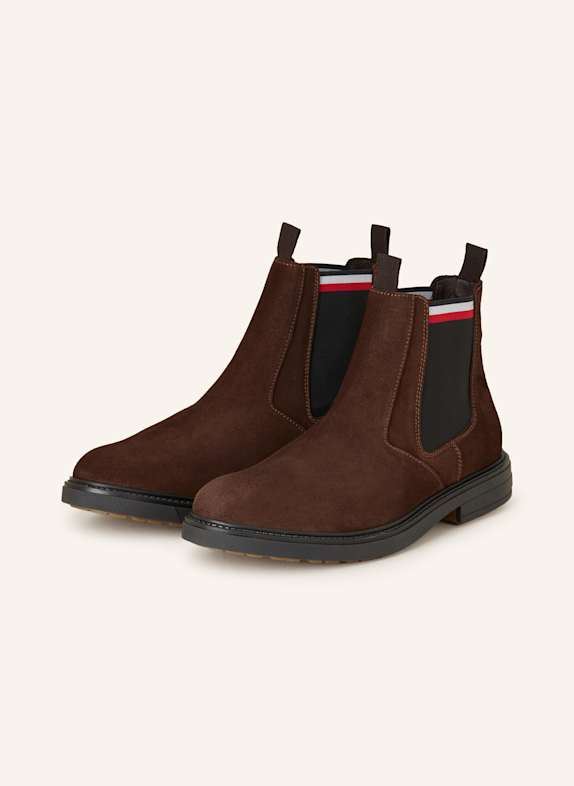 TOMMY HILFIGER Chelsea boots COGNAC