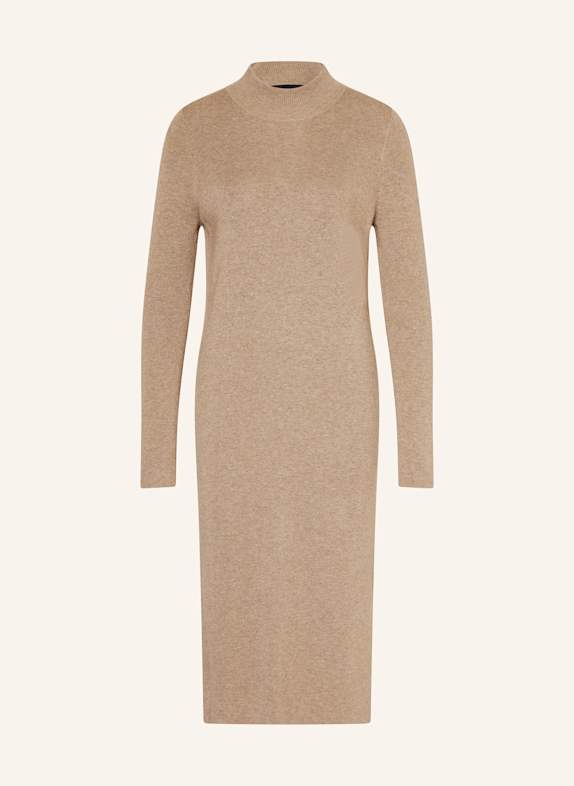 REPEAT Strickkleid TAUPE