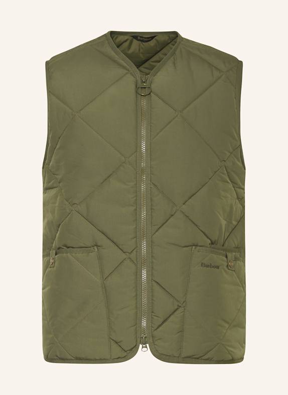 Barbour Kamizelka pikowana OLIWKOWY