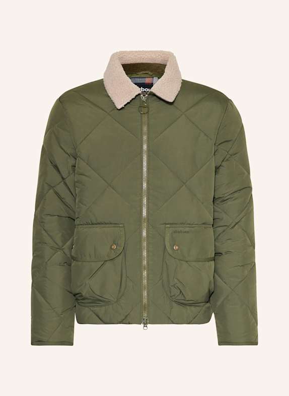 Barbour Steppjacke ANGLER GRÜN