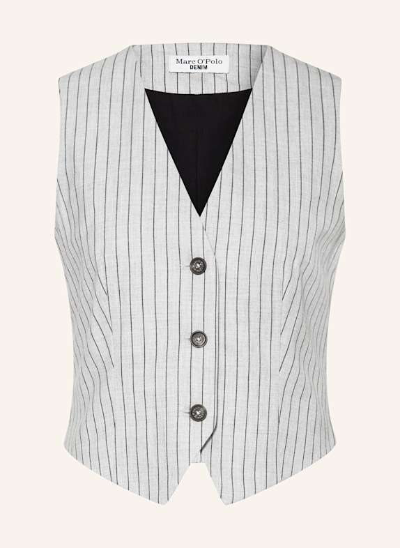 Marc O'Polo DENIM Blazer vest LIGHT GRAY/ BLACK