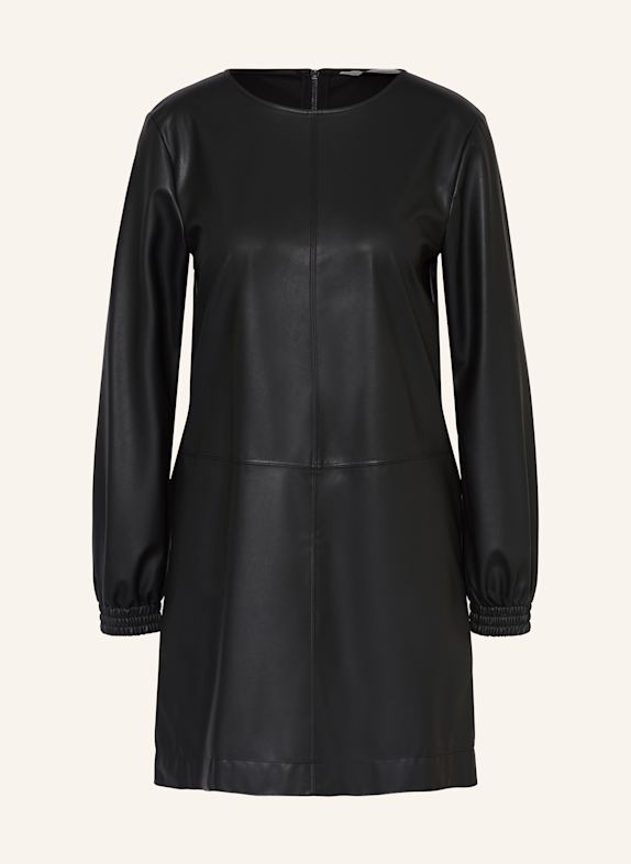 MM Kleid PEPE in Lederoptik SCHWARZ