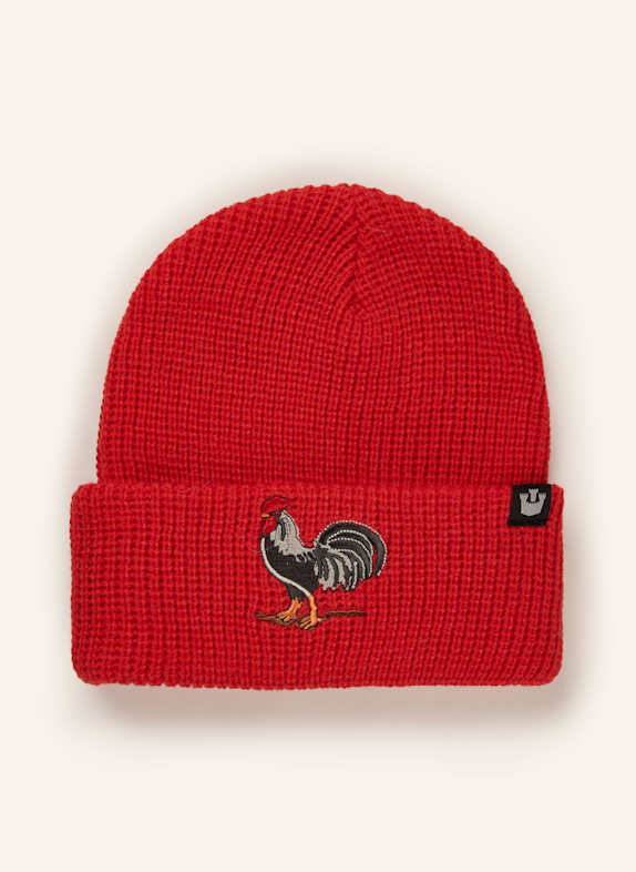 GOORIN BROS. Mütze RIBBED ROOSTER mit Merinowolle ROT
