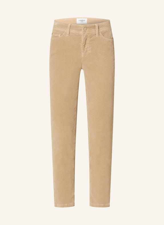 CAMBIO Corduroy trousers PIPER BEIGE