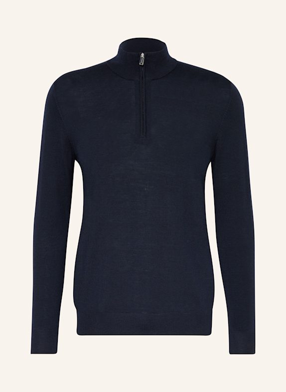 PROFUOMO Half-zip sweater P NAVY