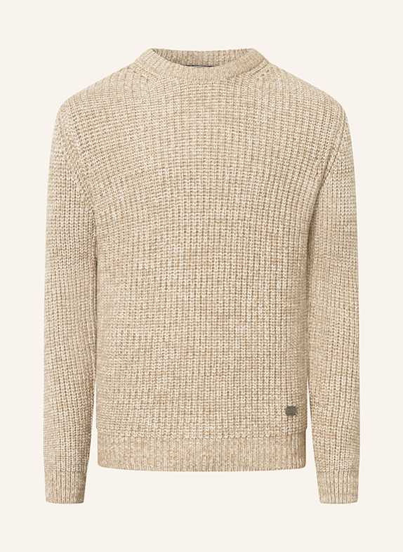 JOOP! JEANS Sweter ORO BEŻOWY