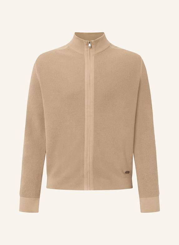 JOOP! JEANS Strickjacke OKON HELLBRAUN