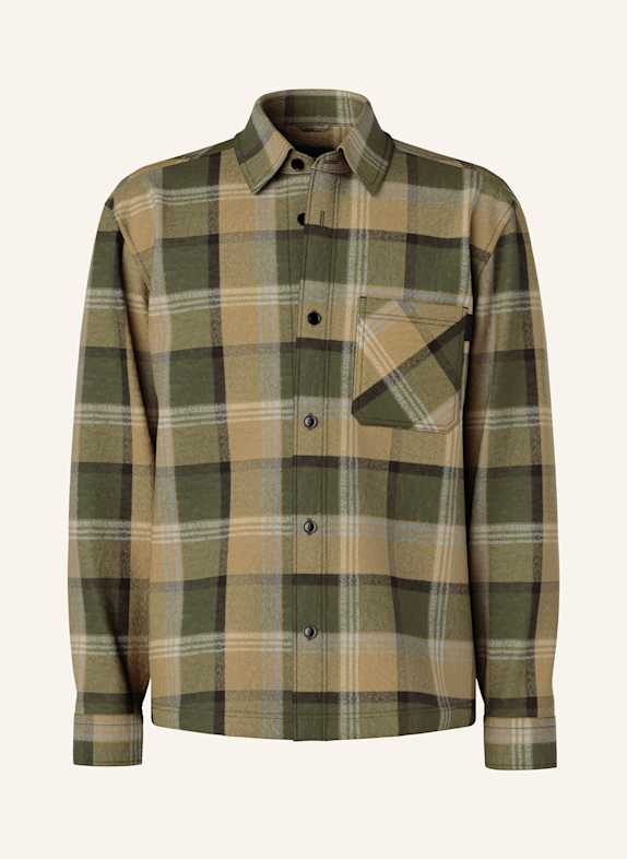 JOOP! JEANS K03 Light Grey Denim Leisure Slim Fit Shirt OLIVE/ BEIGE/ BLACK