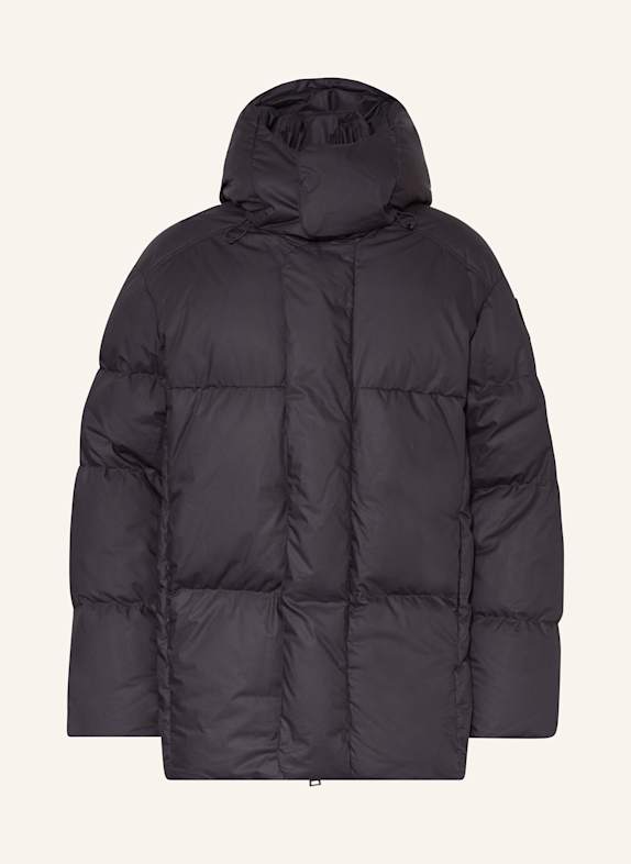 CANADA GOOSE UMBA down jacket with detachable hood BLACK