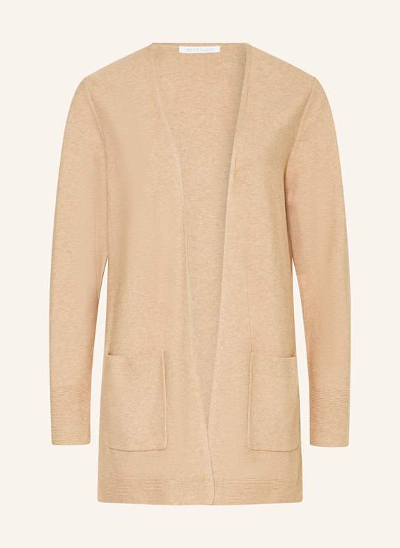 BETTY&CO Strickjacke BEIGE