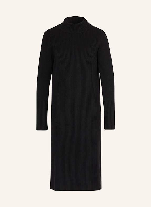 LANIUS Strickkleid SCHWARZ
