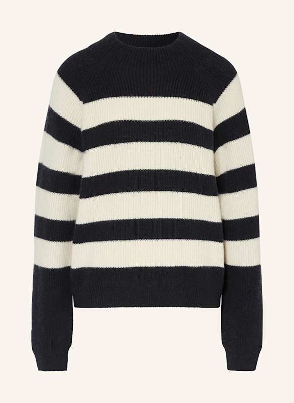 LANIUS Sweater DARK BLUE/ WHITE