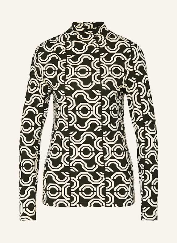 LANIUS Longsleeve SCHWARZ/ ECRU