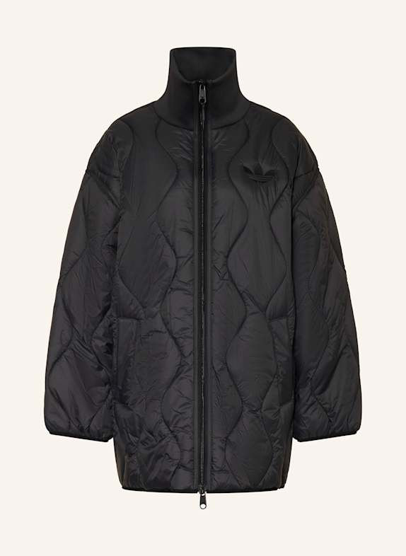 adidas Originals Steppmantel SCHWARZ