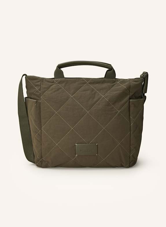 SEIDENFELT Shopper HETTA KHAKI