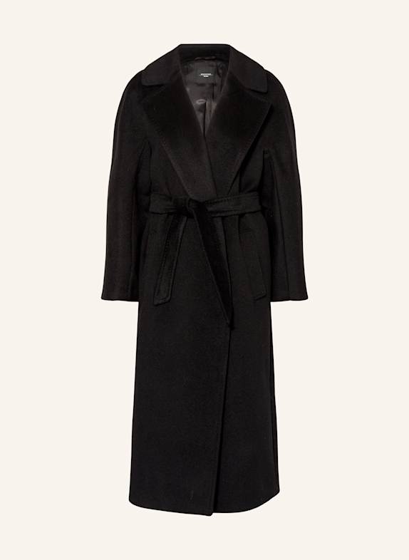 WEEKEND Max Mara Mantel TEMPERA SCHWARZ