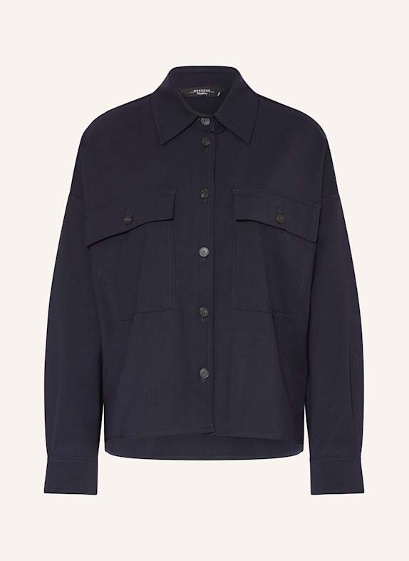 WEEKEND Max Mara Overjacket GRANATOWY