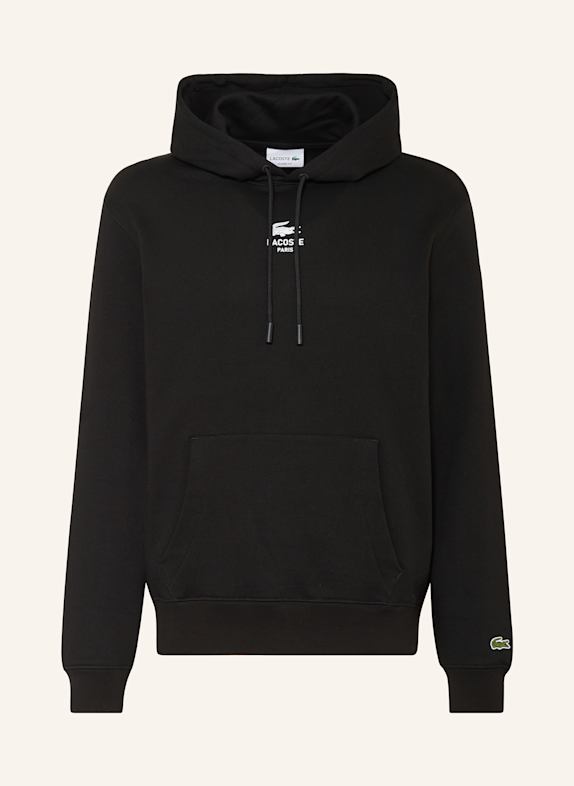 LACOSTE Hoodie SCHWARZ