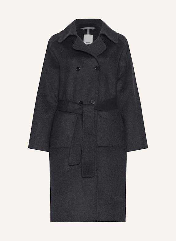 BRAX Manteau LONDON GRIS FONCÉ