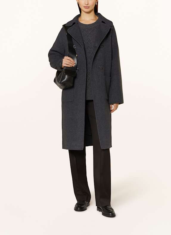 BRAX Mantel LONDON DUNKELGRAU