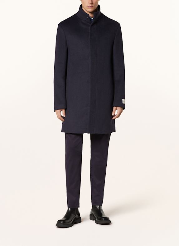 Calvin klein stand collar coat cheap