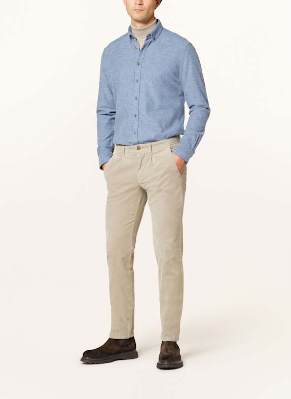 STROKESMAN'S Skjorte Regular Fit BLÅ
