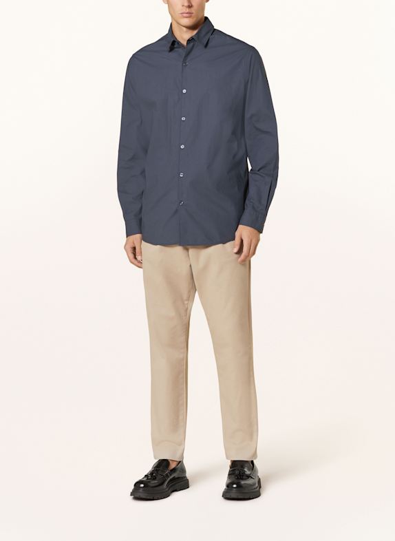 PAUL Overhemd Comfort Fit DONKERBLAUW