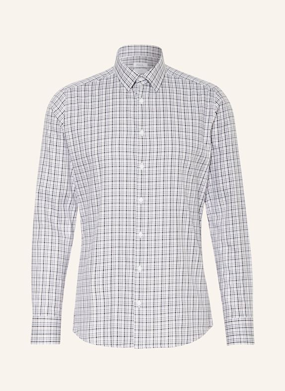 PAUL Hemd Slim Fit GRAU/ SCHWARZ/ CREME