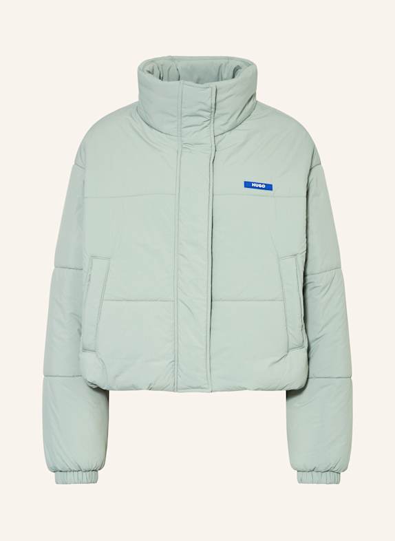 HUGO BLUE FAREN quilted jacket MINT