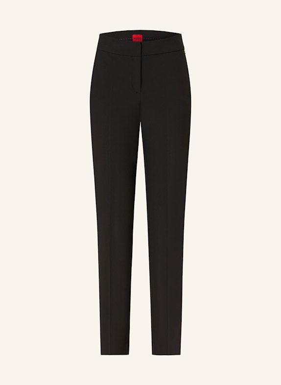 HUGO Trousers HATENIA 001 BLACK