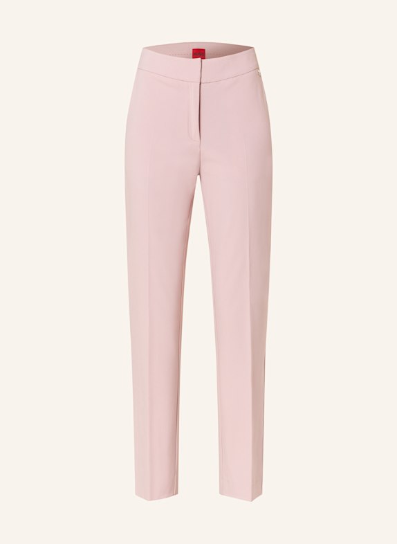 HUGO Trousers HATENIA LIGHT PINK