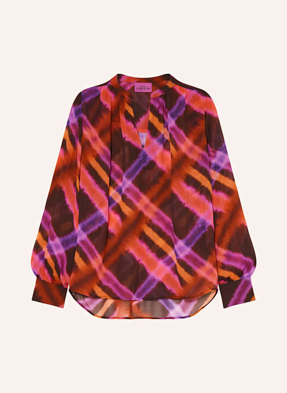 FrogBox Bluse PINK/ ROT/ DUNKELROT