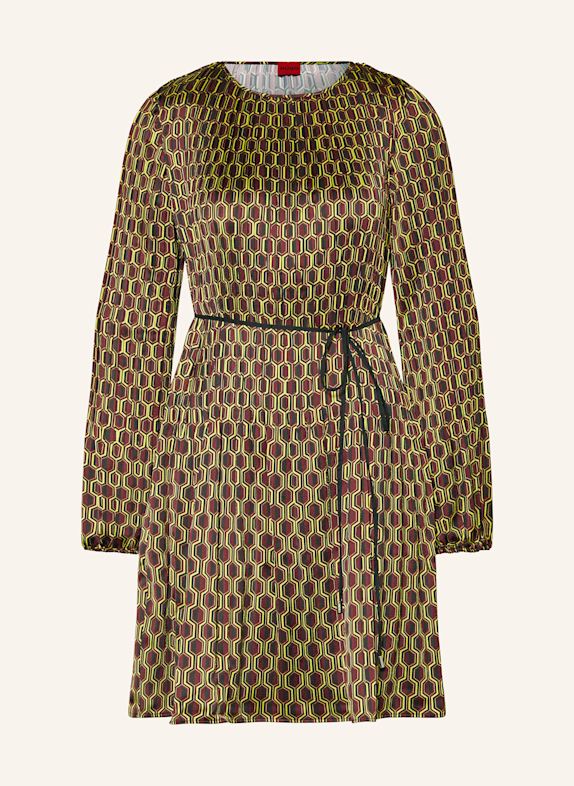 HUGO Hilfe & Kontakt DUNKELROT/ GELB/ SCHWARZ