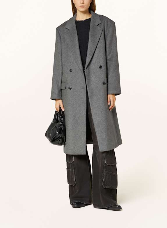 HUGO MARZETTI coat GRAY