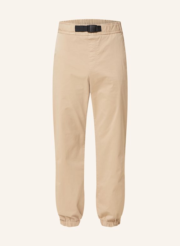 HUGO BLUE Kalhoty GERKO Extra Slim Fit BÉŽOVÁ