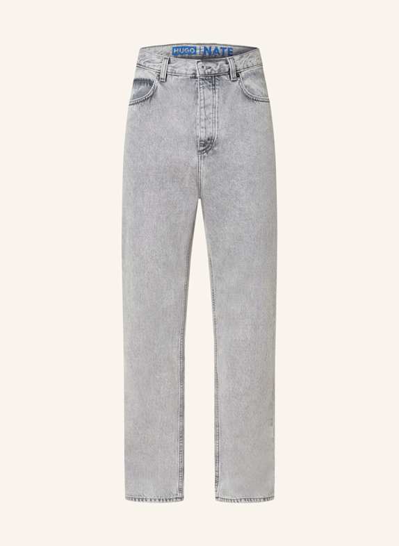 HUGO BLUE Džíny NATE Regular Fit 035 MEDIUM GREY