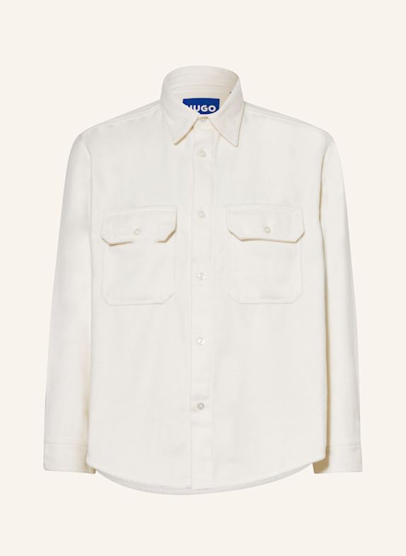 HUGO BLUE Overshirt EBOLT ECRU