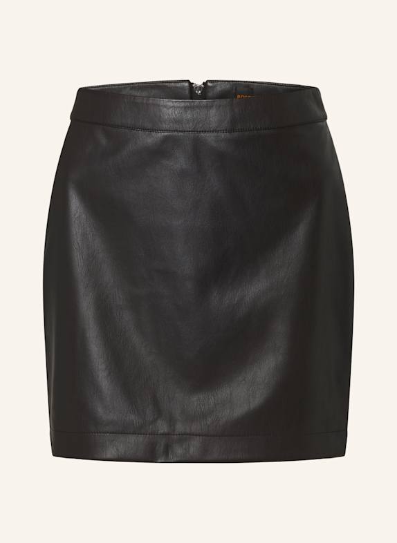 BOSS Sp&oacute;dnica VANCESCA z imitacji sk&oacute;ry CZARNY