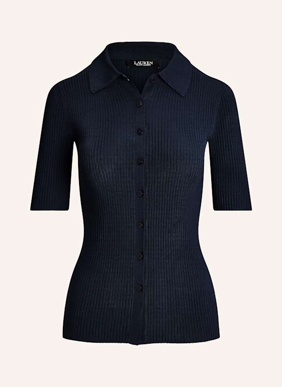 LAUREN RALPH LAUREN Strickbluse DUNKELBLAU