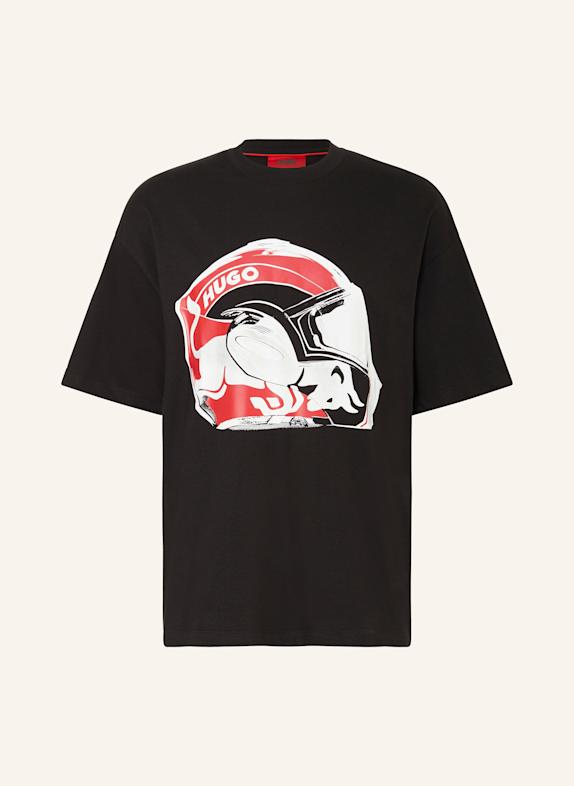 HUGO T-Shirt DIT SCHWARZ