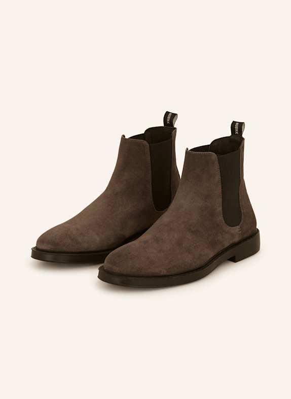 NUBIKK Chelsea boots TUCSON RAI BROWN