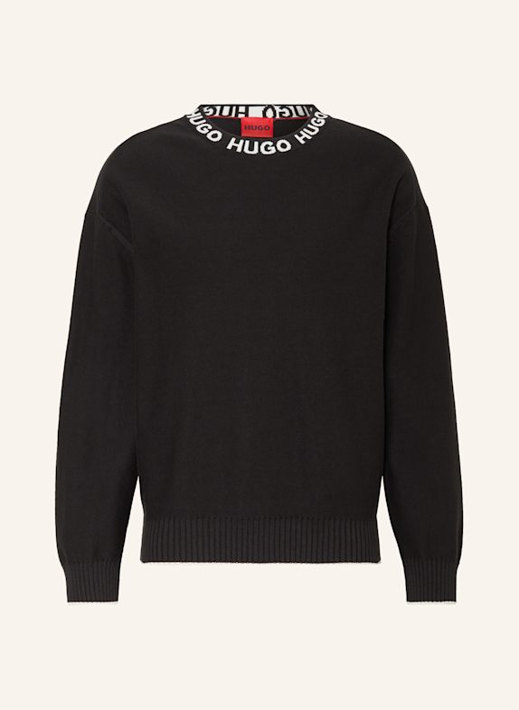 HUGO Pullover SMARLO SCHWARZ